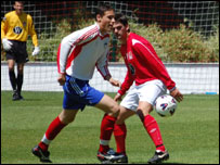 Jersey vs Mondeville football