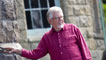 Rolf standing outside Cyfarthfa Castle Museum in Merthyr Tydfil