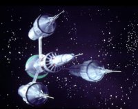 The liberator - surely the best spaceship model ever!