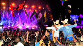Festival crowd