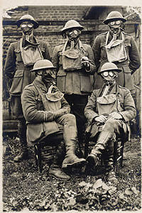 Officers on parade