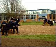 The quad at Central