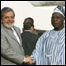Lula em visita à Nigéria (abril de 2005)