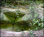 A layer of Swindon Sand and Stone