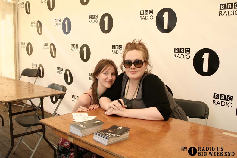 Signing sessions with Adele
