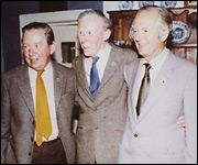 Brian Sinclair, Donald Sinclair, Alf Wight. © World of James Herriot