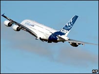 Máy bay chở khách khổng lồ của Airbus, A380