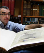 Andrew Morrison, Curator of Archaeology at the Yorkshire Museum