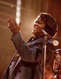 James Brown performs a special session for BBC FOUR. © Olivia Hemingway