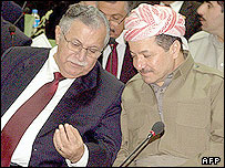 Talabani ve Barzani