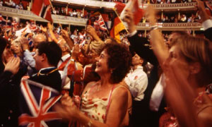 Audience at Last Night Of The Proms 2003