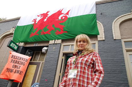 Beth brings a bit of Wales to the streets of Austin Texas