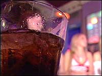Woman and drink