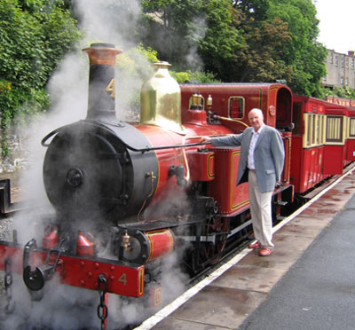 “Loch” prepares to depart from Douglas on the return run to Port Erin