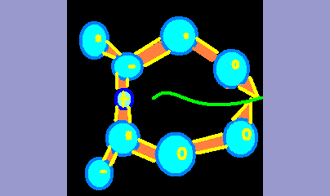 Molecular Hyperwave Pincer by Valerie Higgins