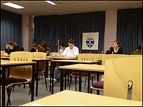 英国大学考场