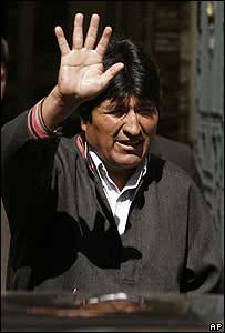 O presidente da Bolívia, Evo Morales (arquivo)