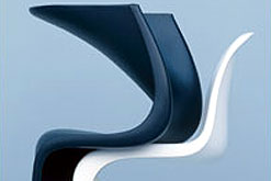 Image: chair designed by Verner Panton