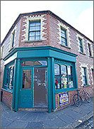 Image of a corner shop