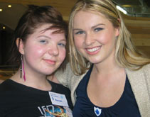 Zoe and Hannah