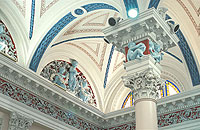 ornate pillars