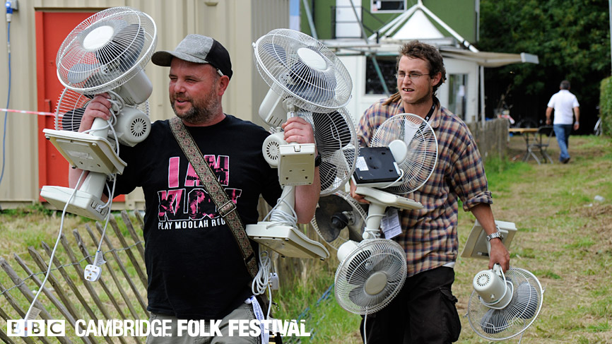 We expected loads of fans at Cambridge this year, but this is ridiculous...