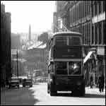 trolley bus in Bradford street