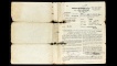 Work Permit formerly owned by Jimi Hendrix, 15 December 1968