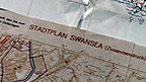 Map o Abertawe