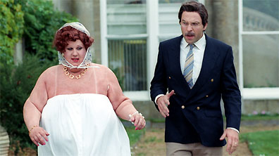 Bubbles Devere and Mr Hutton