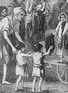 Portrayal of the Potato Famine, 1849