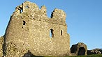 Ogmore castle by Irene Williams