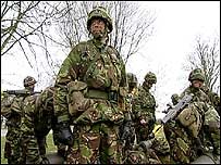 Army trainees