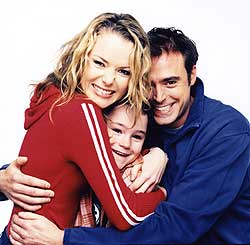 Amanda Holden, Billy Hill and Jamie Theakston star in Mad About Alice