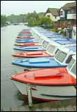 Boats at Wroxham
