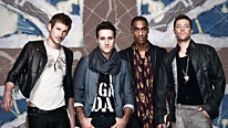 Pop superstars Blue get some Eurovision advice from the experts
