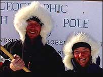 Dickinsons at Pole