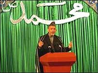 Afganistan Cumhurbaşkanı Hamid Karzai