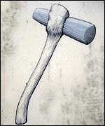 Picture: Artists impression of a Neolithic axe
