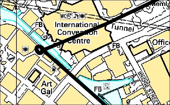 Map of Birmingham
