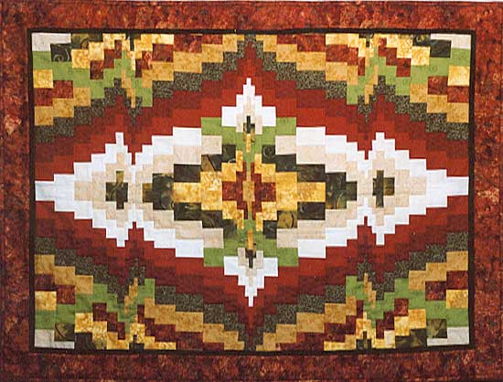 Quilt made by The Loose Thread Quilters