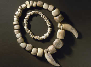 Stone age jewellery