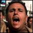 Manifestante do Fatah