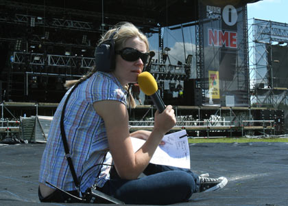 Backstage with Edith
