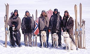 The Norwegian team
