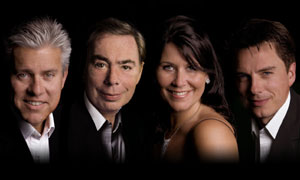 David Ian, Andrew Lloyd Webber, Zoe Tyler and John Barrowman