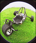 Picture: Specially adapted buggy