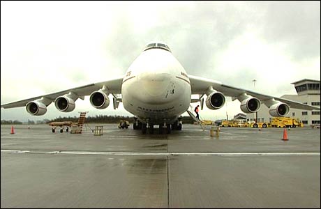 Antonov 225 front view