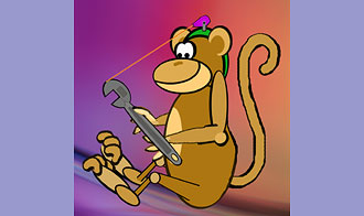 Laser-assisted Monkey Wrench by Sid Curtis