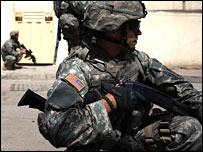 Soldado americano no Iraque